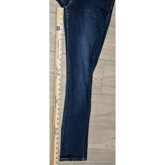 Levi's 524 Superlow Jeans Womens 9 M Blue 30x30 Pants Levis - Picture 4 of 6